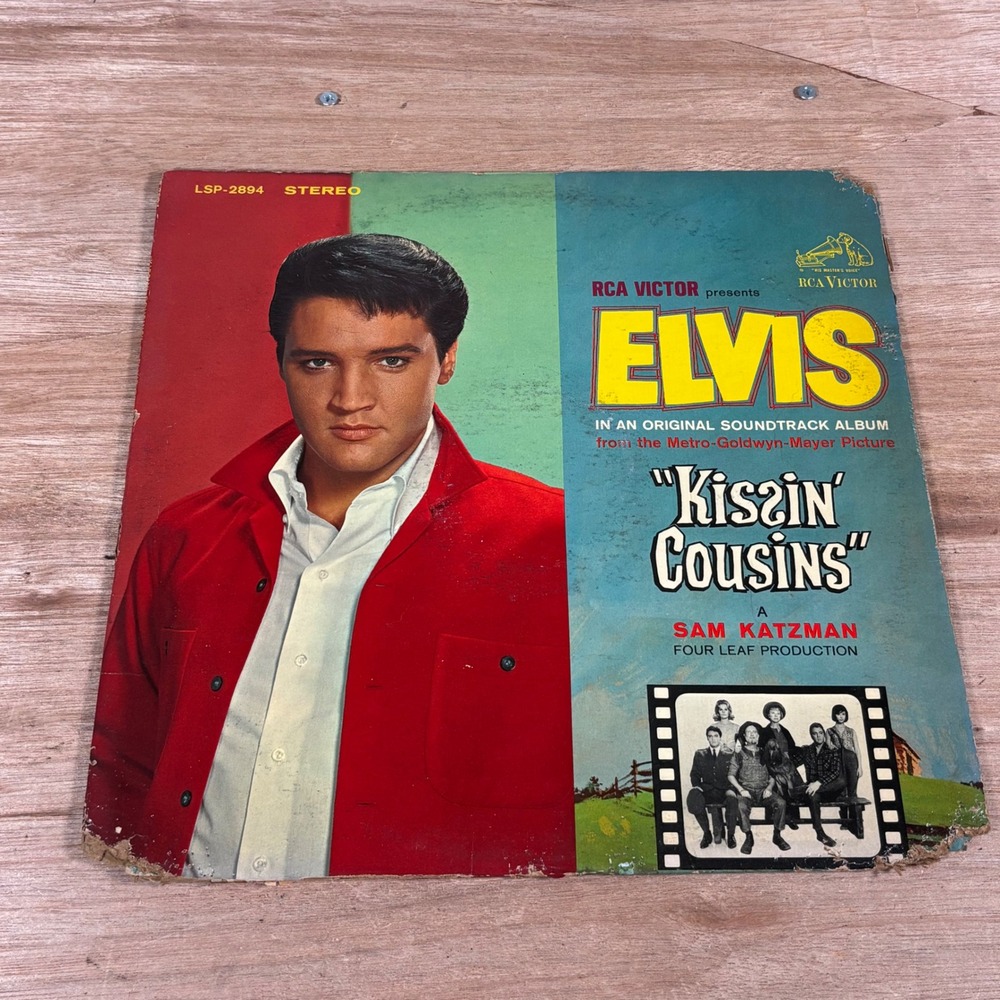 Elvis Presley Kissin Cousins Vinyl LP Original Soundtrack RCA Victor LSP-2894
